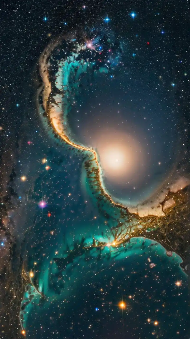 78绝美高清星空锁屏壁纸90 探索宇宙的奥秘,从设置一张星空壁纸