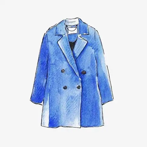 蓝色大衣