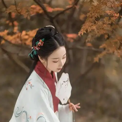 唯美意境古风女生头像|自在飞花轻似梦 无边丝雨细如愁