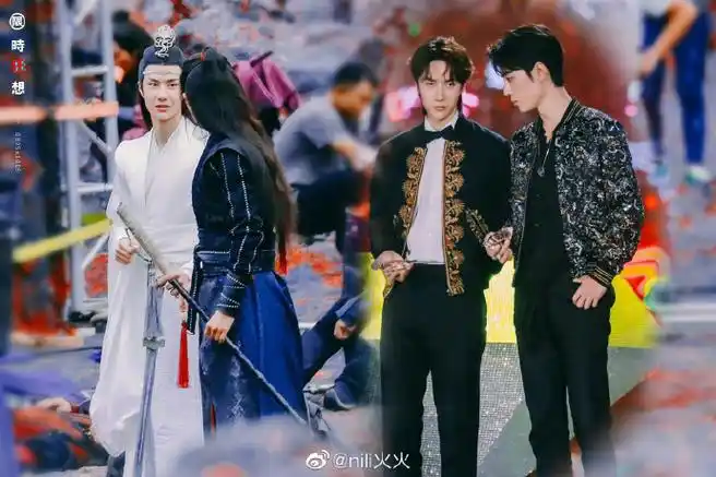 肖战王一博同台记录##肖战王一博今晚见##肖战王一博