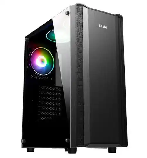 机箱电源 主机箱 先马(sama) 艾斯 中塔式电脑主机箱 (侧透/u3)标配不