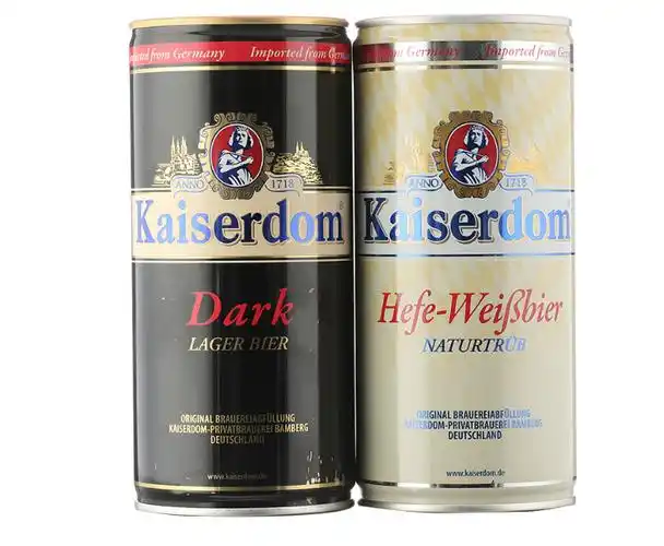 德国啤酒进口恺撒白啤小麦啤酒恺撒啤酒1l12高档酒吧专用