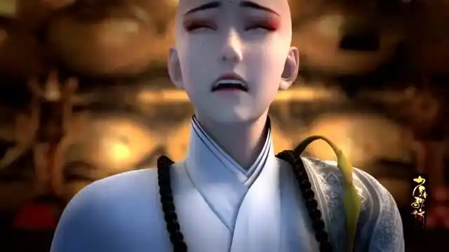 老和尚圆寂,小和尚无心哭的像个孩子