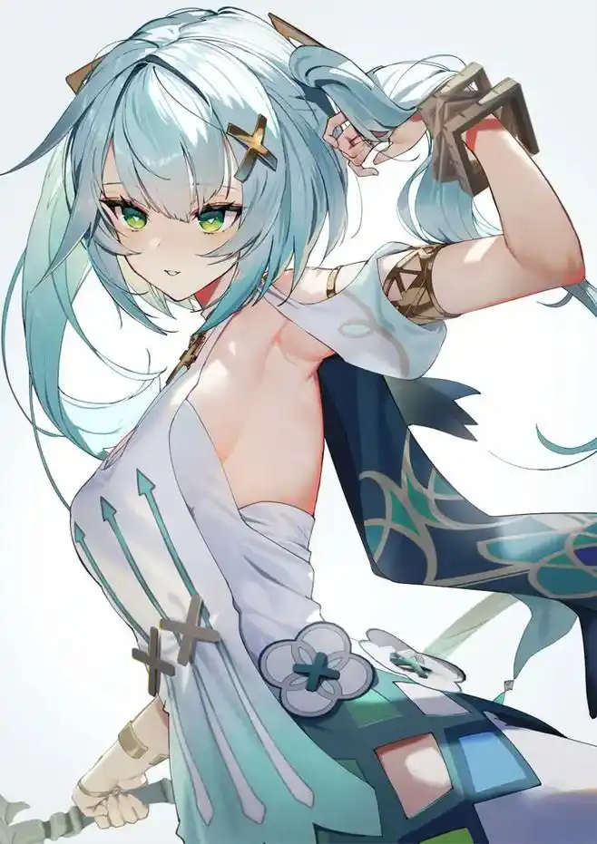 原神泳装系列.painter:スコッティ pid:10341 - 抖音