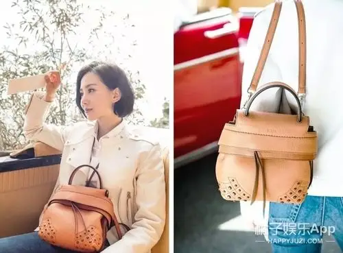 刘诗诗包包盘点正式任命tods品牌大使温婉简单有气质说的就是她