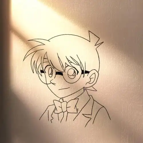 简笔画  #绘画  #名侦探柯南  #名柯  #工藤新一  #寻找小红书绘画