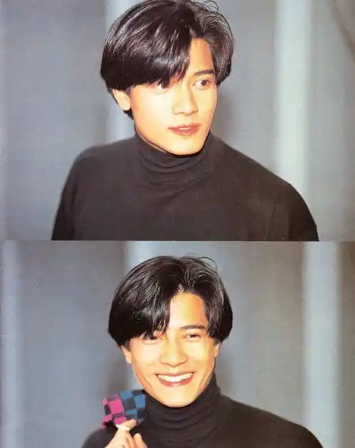 怪不得说王嘉尔有"港气",因为长得像他啊_郭富城_风帅哥_五官