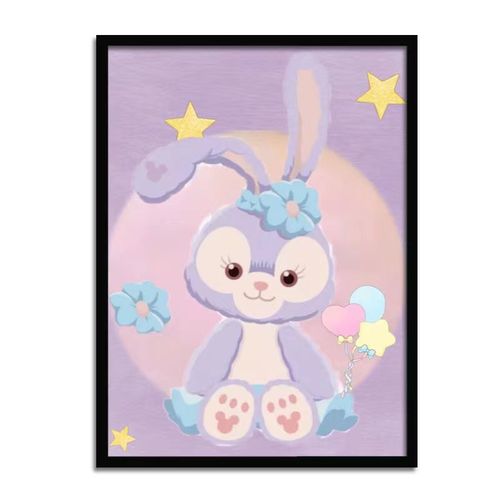 钻石贴画diy手工粘贴制作星黛露材料包钻石画卡通公主玩具贴贴画