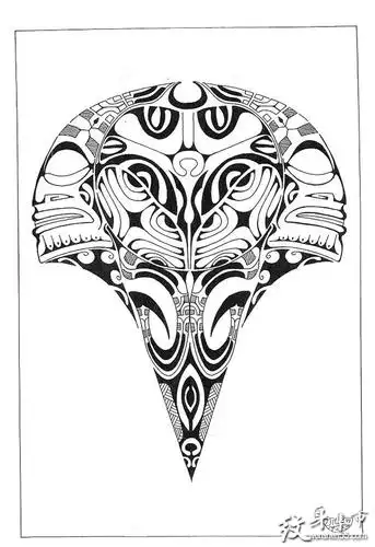 玛雅图腾纹身玛雅图腾纹身手稿玛雅图腾纹身手稿图案2