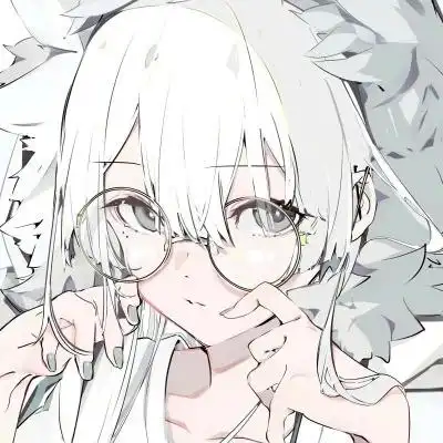 可爱动漫二次元呆萌女生头像图片