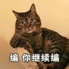 编 你继续编 - 送你一波猫咪表情包