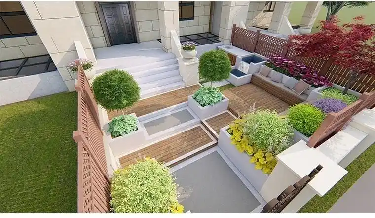 15个花园庭院设计闲听花静鸟喧享受难得休闲时光