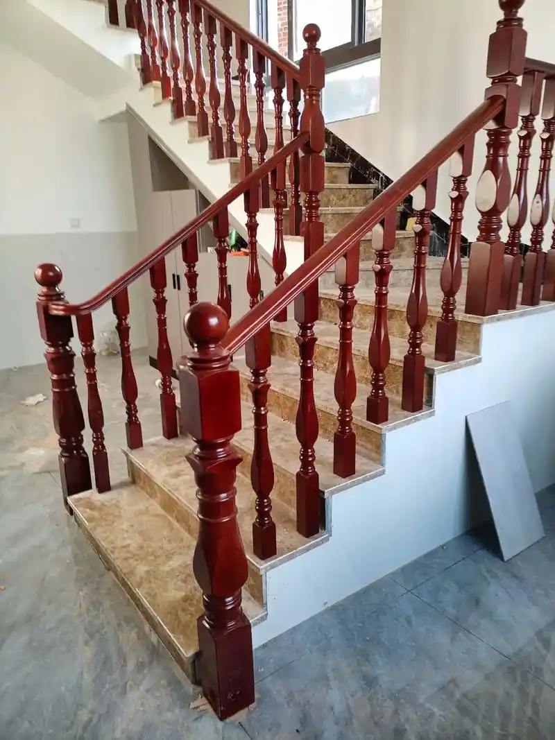 实木楼梯扶手 #支持定制各种款式及尺寸 #看得见的高品质 - 抖音