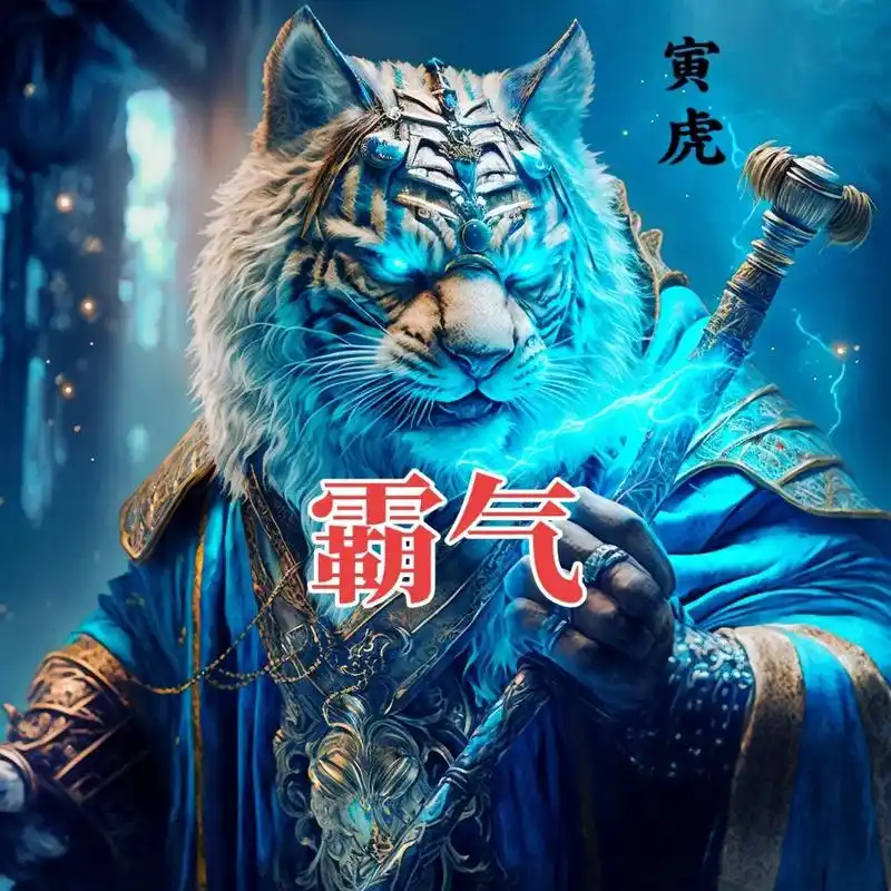 霸气外露寅虎头像