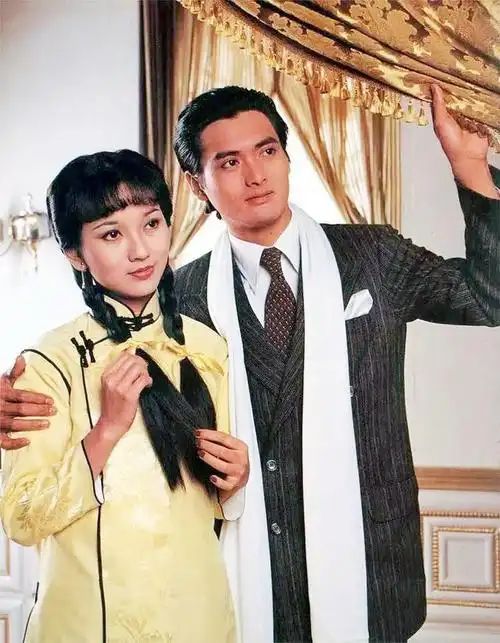 周润发与赵雅芝《上海滩》剧照