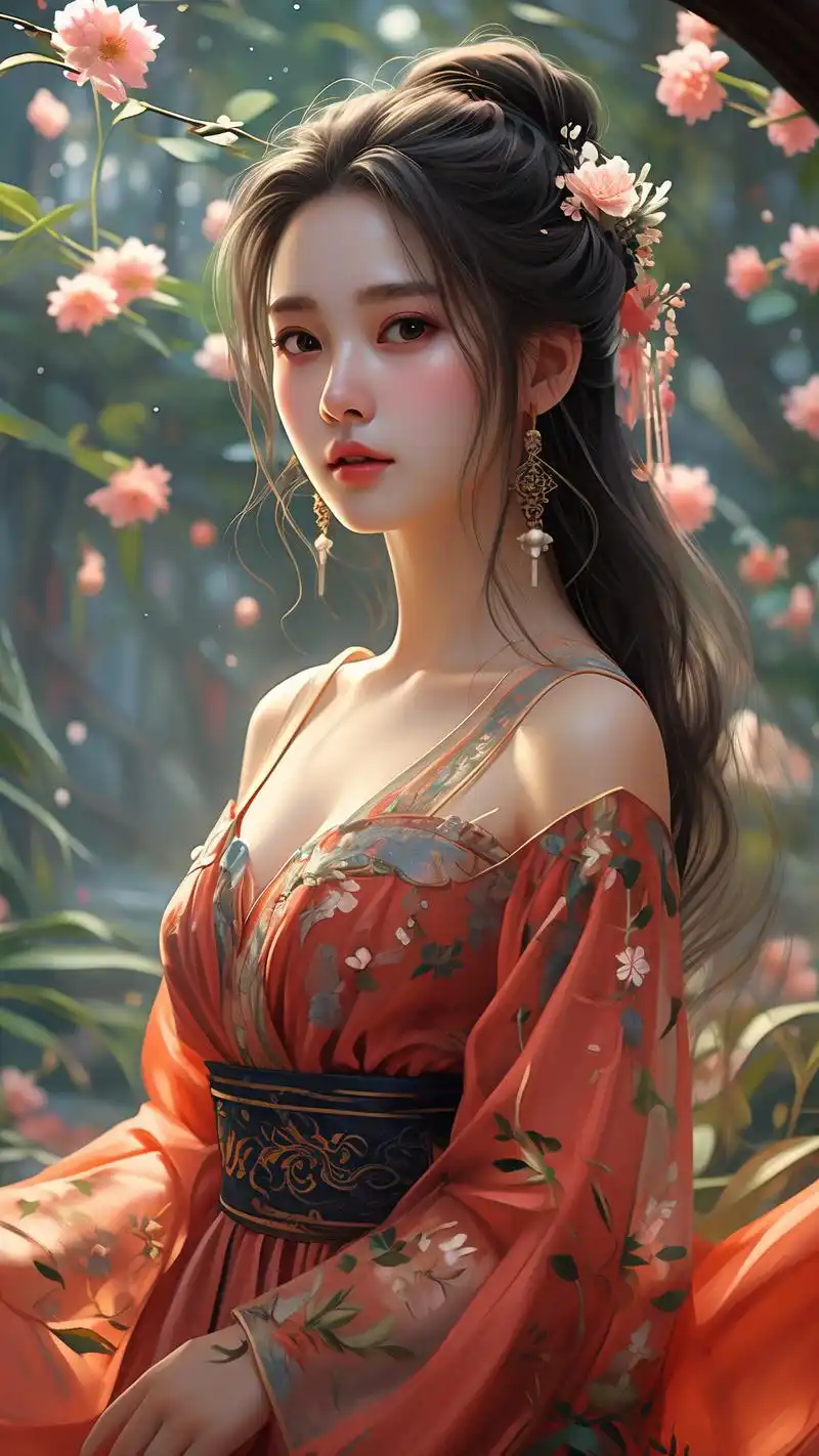 清冷感古风美女壁纸,气质太绝了93 这组清冷感古风美女壁纸,真的太