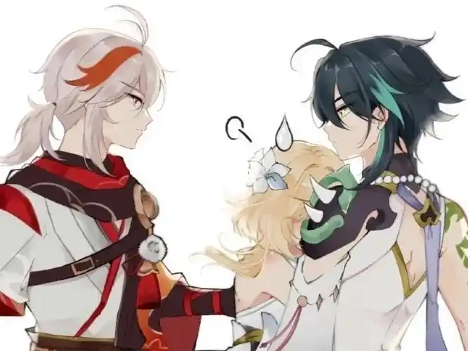 原神日常  #我在原神磕cp  #千朵玫瑰带来的黎明  #原神荧妹  #原神