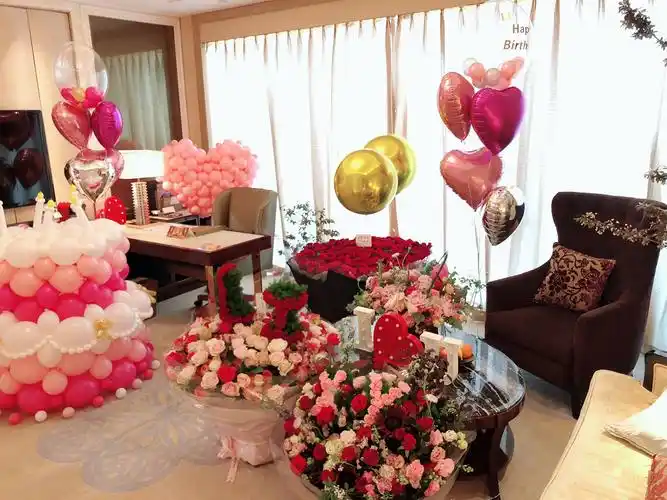 大连康莱德酒店海景套房的浪漫生日入住体验——房间布置生猛多图!