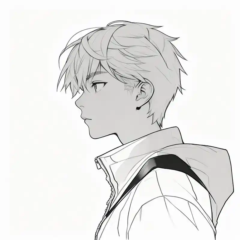 96简约男生微信头像精选