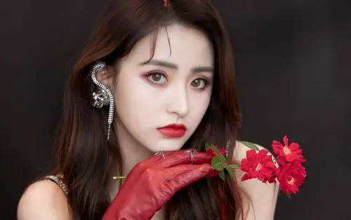 金子涵流苏舞台装性感图片桌面壁纸