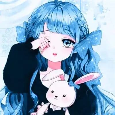 2023头像卡通可爱呆萌女生图片