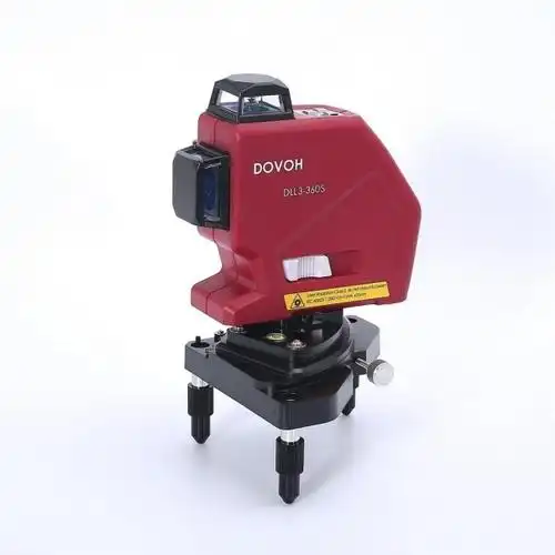 dovoh度维高亮红光12线激光水平仪贴墙仪抹灰打点