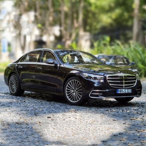 奔驰车模迈巴赫s600加长版汽车模型仿真合金玩具车收藏摆件男孩