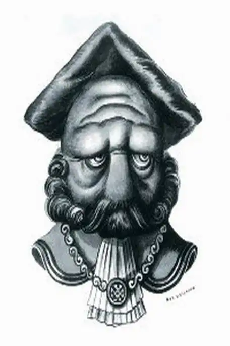 把图片倒过来看,很有意思!