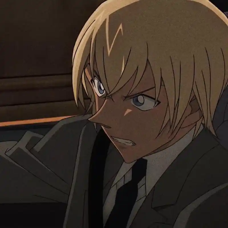 动漫头像分享之名侦探柯南,赤井秀一/安室透头像汇总