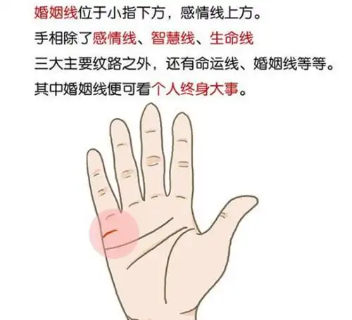 婚姻线预示结婚时间