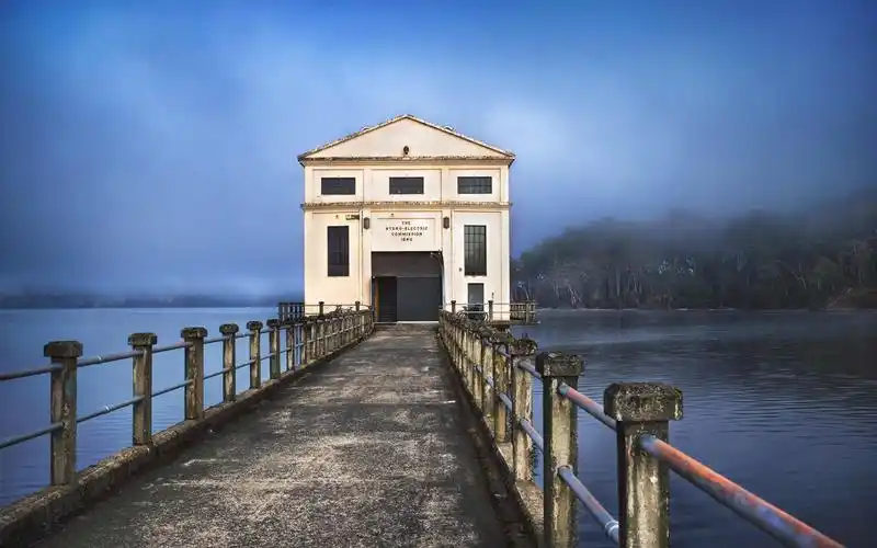 蓝色唯美大海风景摄影图片桌面壁纸