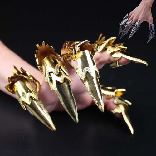 万圣节cos动漫武器表演道具x战警鹰爪子复仇者金刚狼手办指甲手套