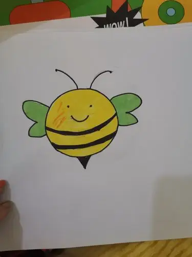 同心幼儿园小班美术圆形创意画～～《小动物》