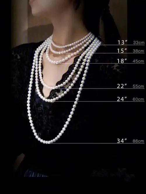 气质范必备的珍珠项链