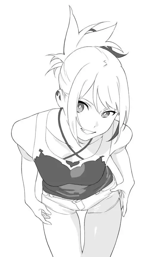 素材这组临摹必备的少女动作姿势参考