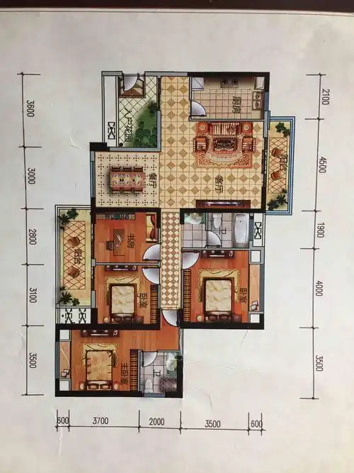 可以改造优化的都行,要大方美丽,家有儿女,想要更衣室,不知道大侠们能