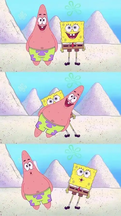 【海绵宝宝】三宫格 壁纸