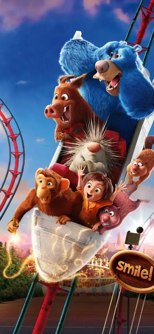 2019年动画电影《奇幻游乐园》,影视-手机壁纸