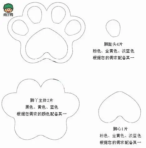 小脚丫走遍世界简笔画