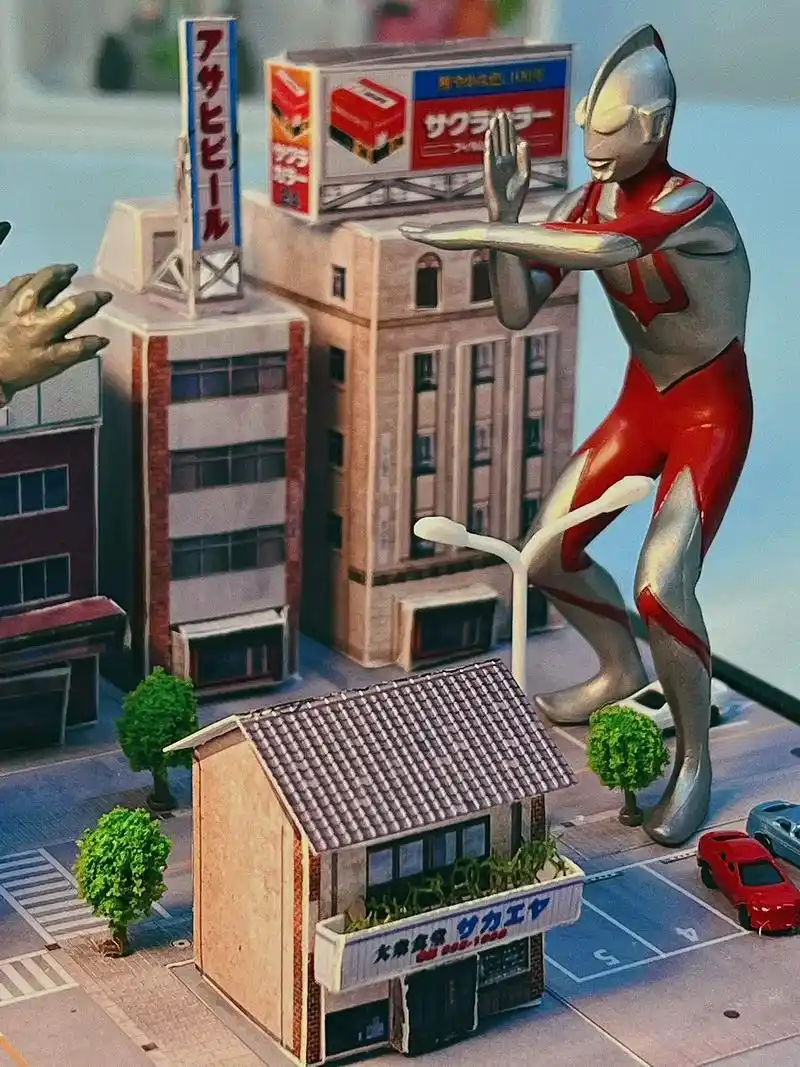 初代奥特曼 #模型场景制作 # - 抖音