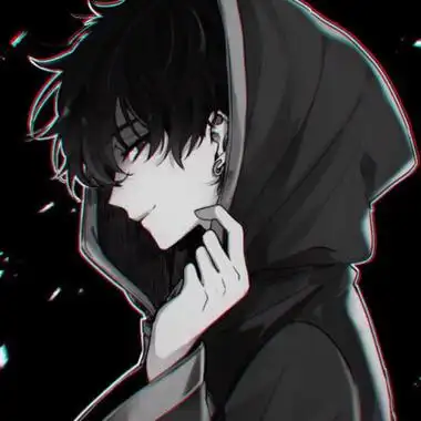 炫酷黑头像男生头像图片