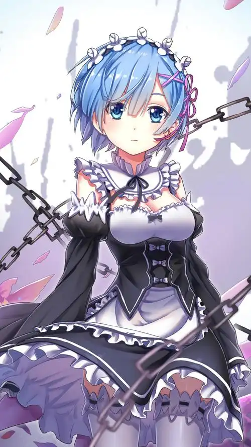 从零开始的异世界生活蕾姆4k手机壁纸竖屏