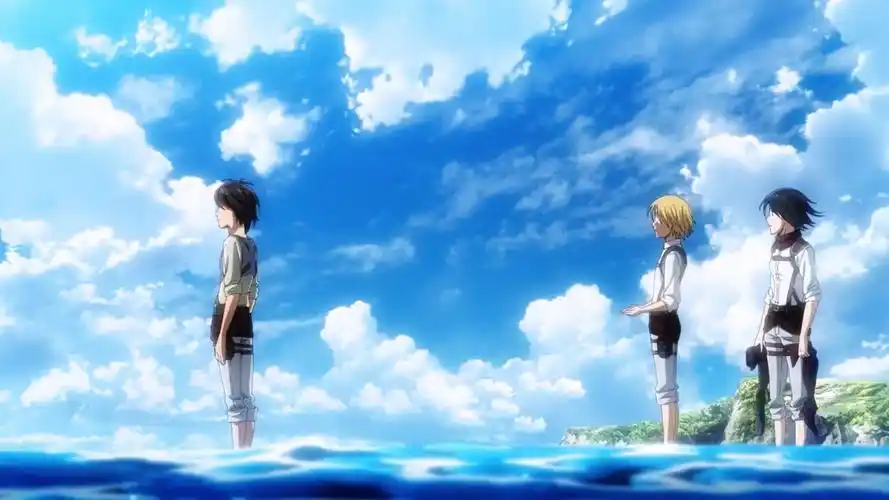 第四季是剧情的巅峰,mappa 制作也很棒,为什么还有人说巨人到看海就