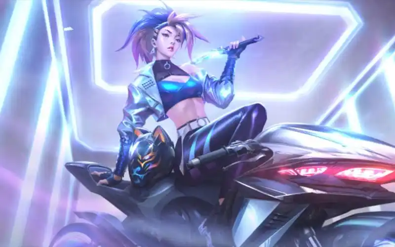 五星超模kda all out 阿卡丽