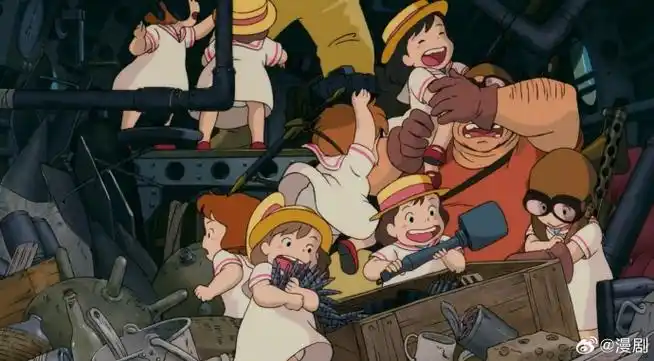 红猪反派带娃##宫崎骏电影里的小孩姐