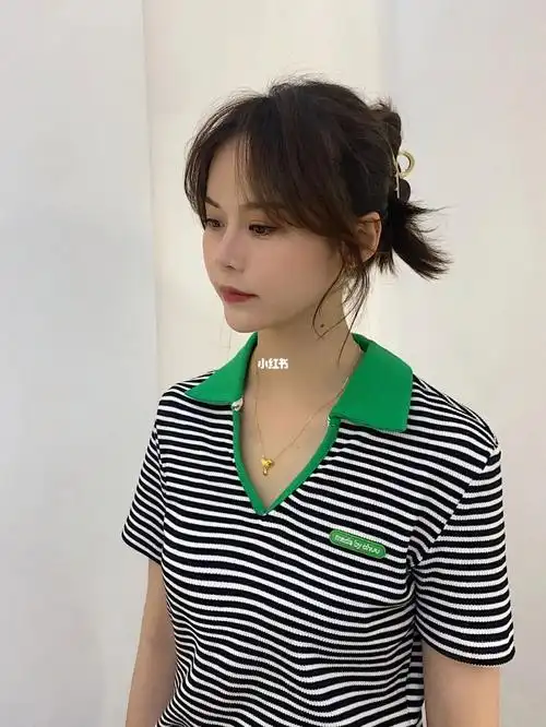 夏天标配的短八字刘海儿超正