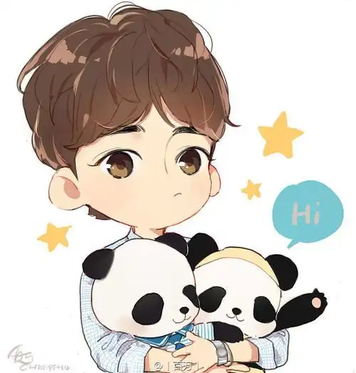 李易峰动漫帅气带字头像大全集_头像图片_扣扣乐园