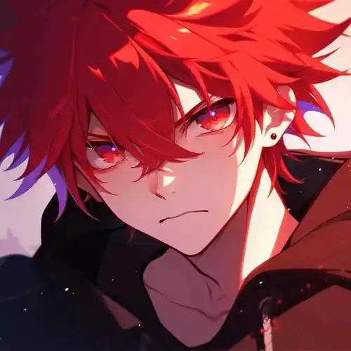 动漫头像 | share"红色系动漫男头