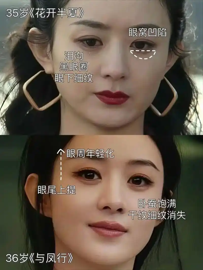 ai扩图 赵丽颖从《有翡》到《与凤行》的颜值前后变化