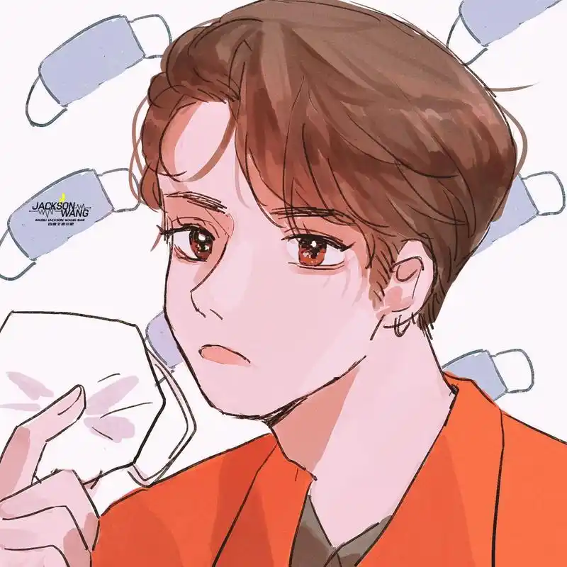 饭绘〓200206百度王嘉尔吧独家饭绘一则 草莓那么娇俏,为什么要吃!